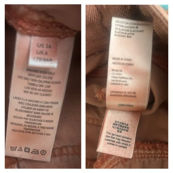 Free People Brown Wide Leg Pants - Picture 7 of 7